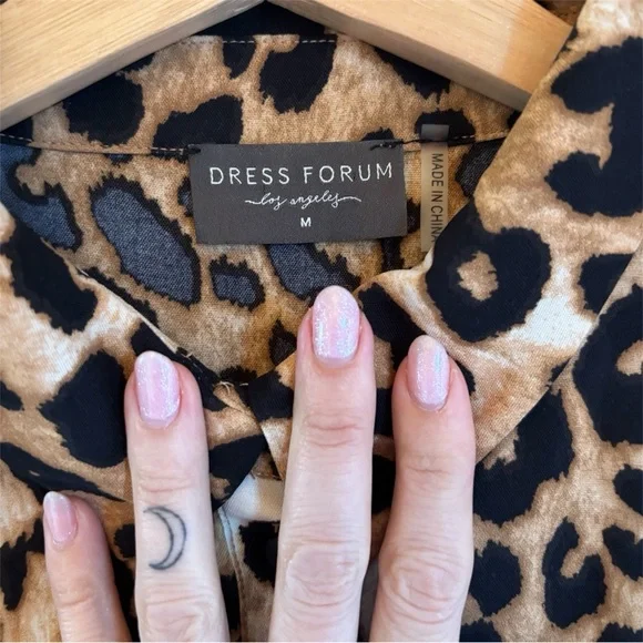 Dress Forum Leopard Print Maxi Dress - Picture 5 of 6